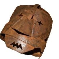 Antique Medival Iron Shameful Mask