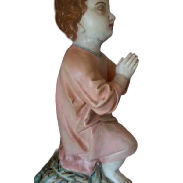 18th Century Majolica Jewish Figure