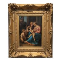 The Holy Family with Saint Elizabeth – Workshop of Raphael, 16th Century