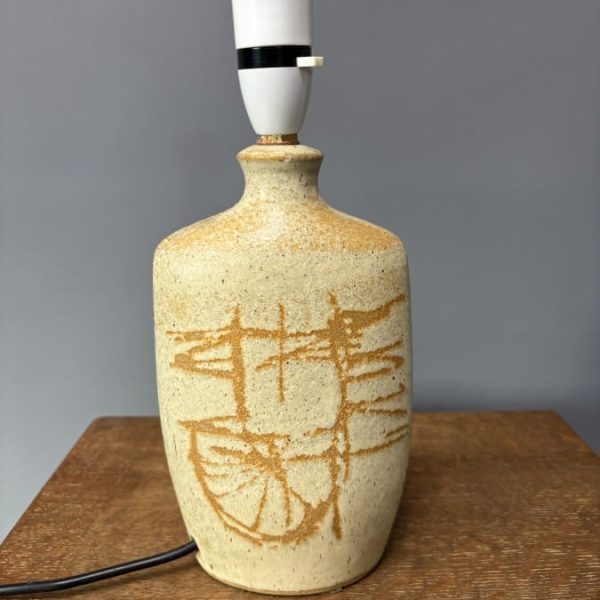 Mid Century Tremaen Cornish Studio Pottery Lamp