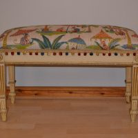 Attractive Stool in original paintwork by Spillman &amp; Co