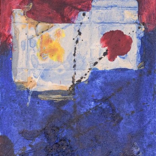 Abstract Oil on Canvas