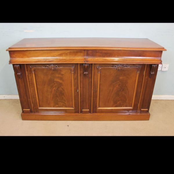 Antique Victorian Mahogany Chiffonier Sideboard