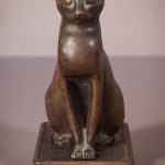 Egyptian Style Bronze Cat