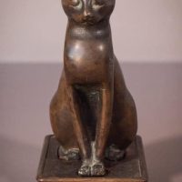 Egyptian Style Bronze Cat