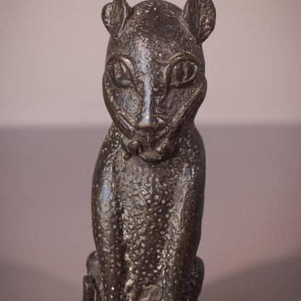 African Benin Bronze Leopard