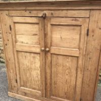 Georgian Pine Housekeeper&#8217;s School Estate Cupboard, c 1800