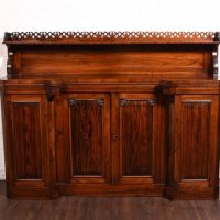 19th Century Rosewood Breakfront Side Cabinet SAI1254