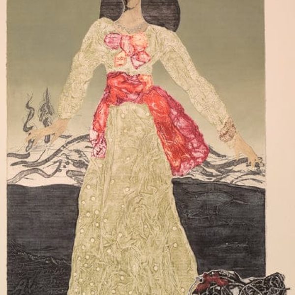 Cristina Santander &#8211; La Duquesa de Alba (Limited Edition Lithograph)