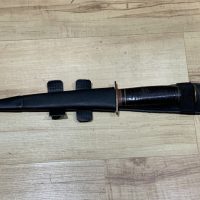 Commando fighting knife and scabbard