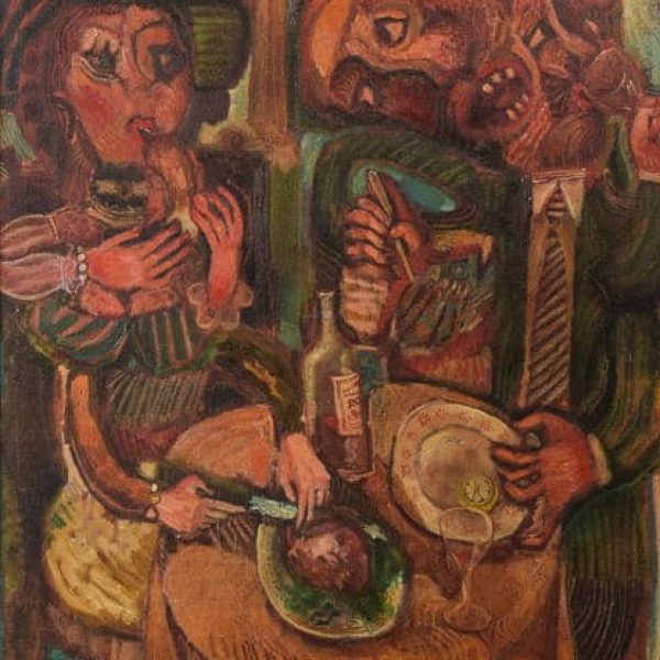 Couple Having Lunch