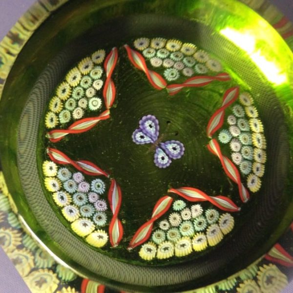 Caithness Paperweight Bohemian Butterfly
