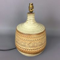 Mid Century Studio Pottery Lamp