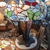 French Bronzed base table lamb base lights up as well as base and