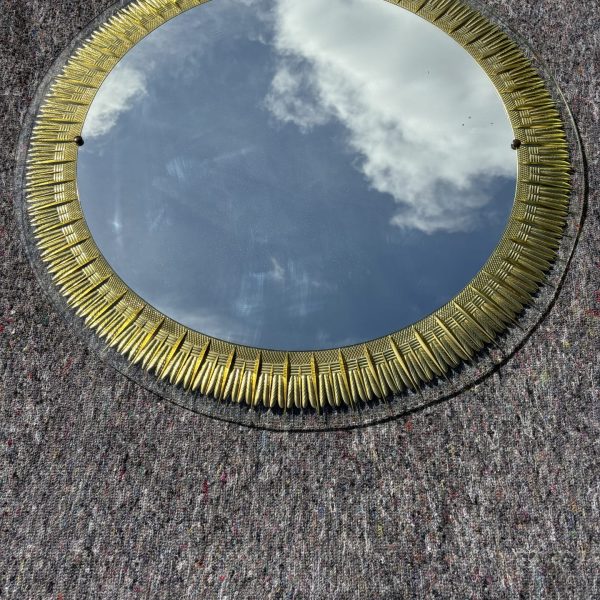 Italian 1960s Mirror by Cristal Art