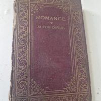 Hardcover book titled ‘Romance’ by Acton Davies