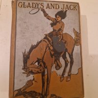 Hardcover book titled ‘Gladys and Jack’ by J.M. Whitfeld, published by Tilbrook &amp; Co.