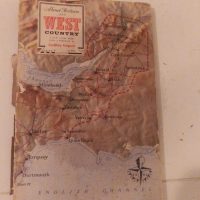Book titled ‘About Britain No.1: West Country’ edited by Geoffrey Grigson, published by Collins for the Festival of Britain 1951