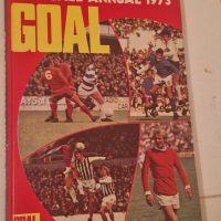 Hardcover book titled ‘GOAL Football Annual 1973’ published by Goal Magazine