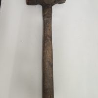 Vintage metal ball-peen hammer