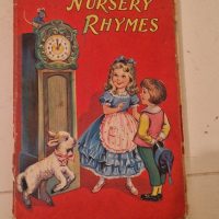 Vintage hardcover children’s book titled ‘Nursery Rhymes’