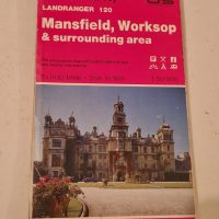 Ordnance Survey Landranger Map 120 ‘Mansfield, Worksop &amp; surrounding area’