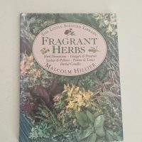 Hardcover book titled ‘Fragrant Herbs’ by Malcolm Hillier from The Little Scented Library series