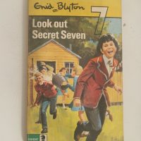 Paperback book titled ‘Look Out Secret Seven’ by Enid Blyton, Knight Books edition