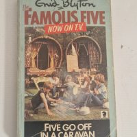 Paperback book ‘Five Go Off in a Caravan’ by Enid Blyton, TV tie-in edition
