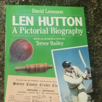 Book titled ‘Len Hutton: A Pictorial Biography’ by David Lemmon