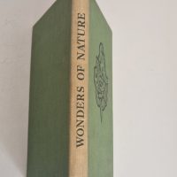 Vintage hardback book titled ‘Wonders of Nature’ published by Odhams Press