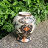 Porcelain vase in Japanese Imari style