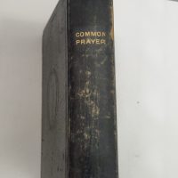 Leather-bound book titled ‘Common Prayer’ published by Oxford University Press