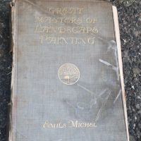 Book titled ‘Great Masters of Landscape Painting’ by Emile Michel