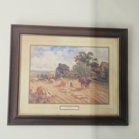 ‘Harvesting’ by Henry H. Parker (1858-1930)