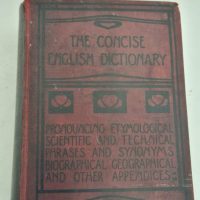 Book titled ‘The Concise English Dictionary’ by Charles Annandale
