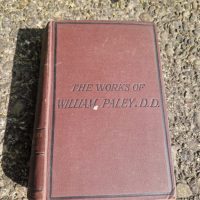 Antique hardcover book titled ‘The Works of William Paley, D.D.’