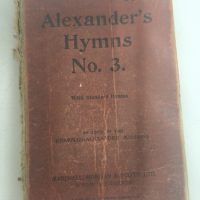 vintage copy of Alexander’s Hymns No. 3,
