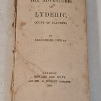 Book titled ‘The Adventures of Lyderic, Count of Flanders’ by Alexandre Dumas
