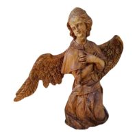 17th Century Large Wooden Carved Angel
