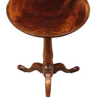 18th Century George III Mahogany Tripod Occasional Wine Table c.1780