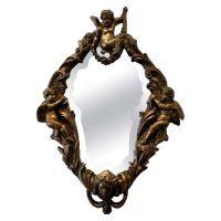 18th Century Italian Gilded Baroque Mirror A Rare find and a stunning piece