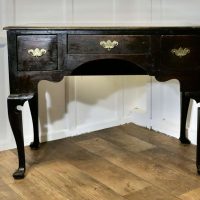 18th Century Oak Low Boy, Writing Desk