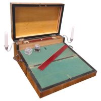 18th Century Satinwood Traveling Writing Slope or Lap Desk