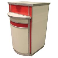 1950s Diner Vintage Dry Bar Formica Reception Desk