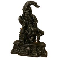 19th Century Cast Iron Mr Punch Door Stop