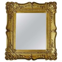 19th Century French Baroque Gilt Wall Mirror