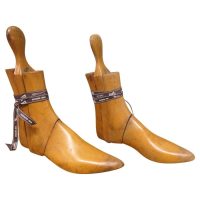 19th Century Ladies Treen Ankle Boot or Shoe Stretchers