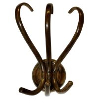19th Century Thonet Bent Wood Wall Hanging Coat Rack