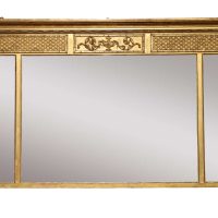 19thc Gilt and Gesso Mirror